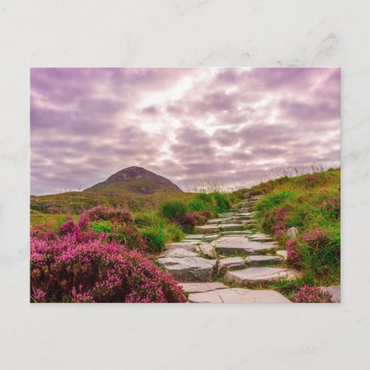 landschaftliches Irland Postkarte (Vorderseite)