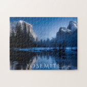 Landschaftliches Josemite im Winter Puzzle (Horizontal)