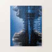Landschaftliches Josemite im Winter Puzzle (Vertikal)
