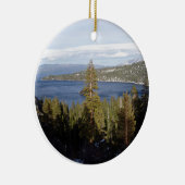 Landschaftliches Lake Tahoe Keramikornament (Rechts)