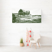 Landschaftliches Landschaftsbauernhaus im Landhaus Banner (Insitu)