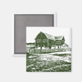 Landschaftliches Landschaftsbauernhaus im Landhaus Magnet (Vorderseite/Rückseite)