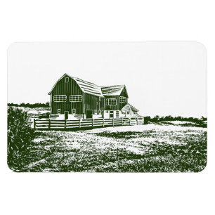 Landschaftliches Landschaftsbauernhaus im Landhaus Magnet