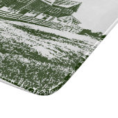 Landschaftliches Landschaftsbauernhaus im Landhaus Schneidebrett (Ecke)