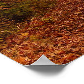 Landschaftliches Laufwerkposter Poster (Ecke)