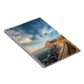 Landschaftliches Lofoten Road Landschaftsbild Foto Notizblock (Rechte Seite)