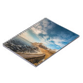 Landschaftliches Lofoten Road Landschaftsbild Foto Notizblock (Linke Seite)