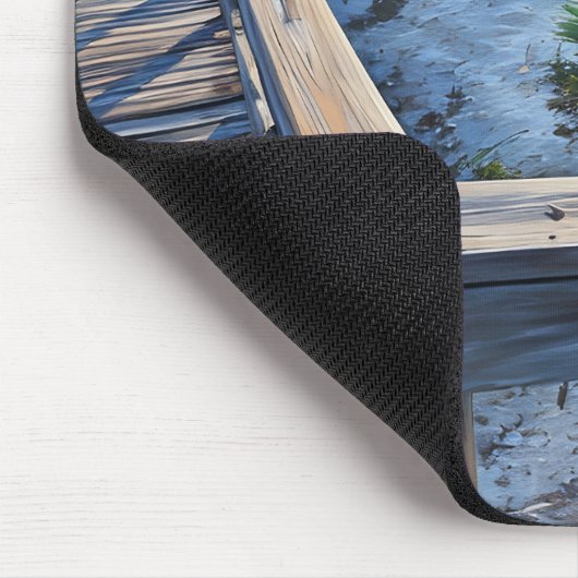 Landschaftliches Mauspad mit lebendiger Farbe (Ecke)