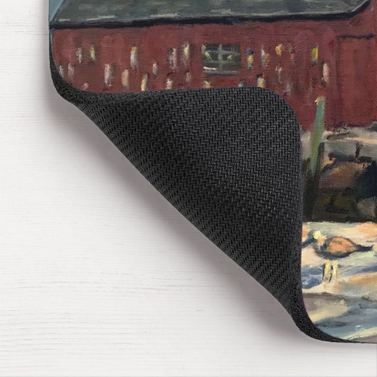 Landschaftliches Motiv #1 Rockport Fishing Shack Mousepad (Ecke)
