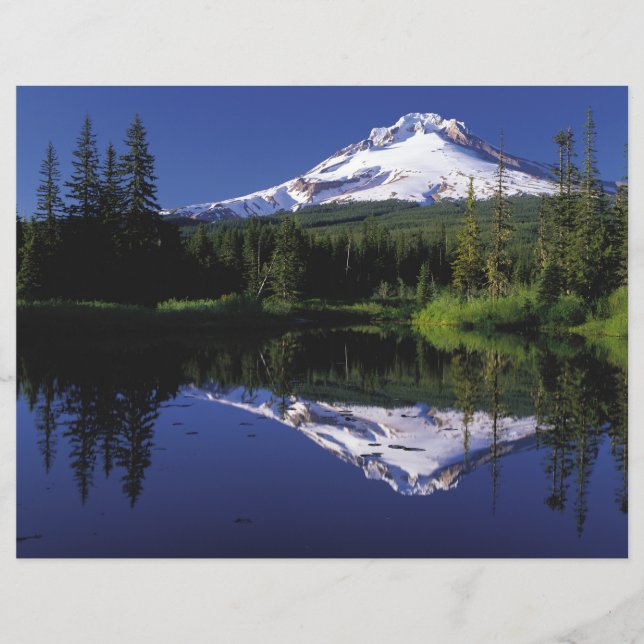 Landschaftliches Mount Hood Scrapbook (Vorderseite)