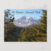Landschaftliches Mount Rainier Travel Foto Postkarte (Vorderseite)