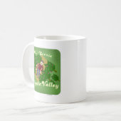 Landschaftliches Nappin Valley Funny Wine Design Kaffeetasse (Vorderseite Links)