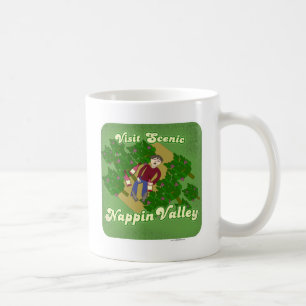 Landschaftliches Nappin Valley Funny Wine Design Kaffeetasse