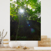 Landschaftliches Naturarmengebiet Kentucky Poster (Küche)