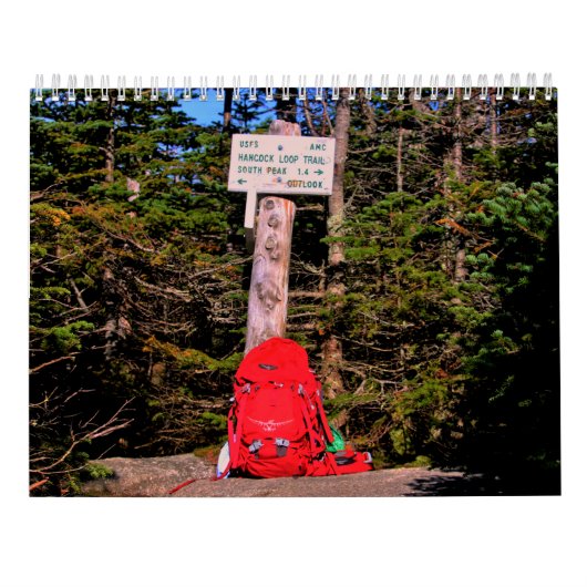 Landschaftliches Neu-England Kalender (Rückseite)