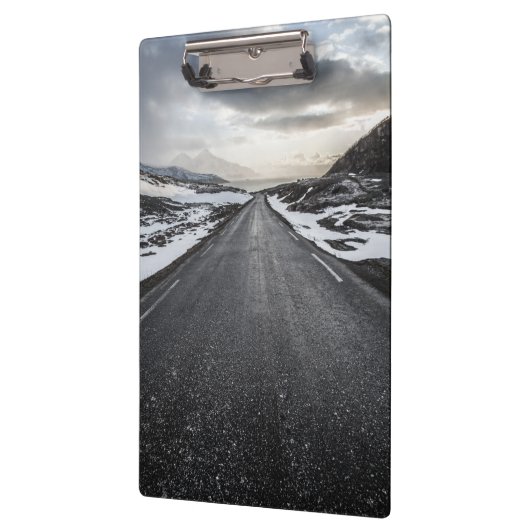 Landschaftliches Norwegen Klemmbrett (Links)