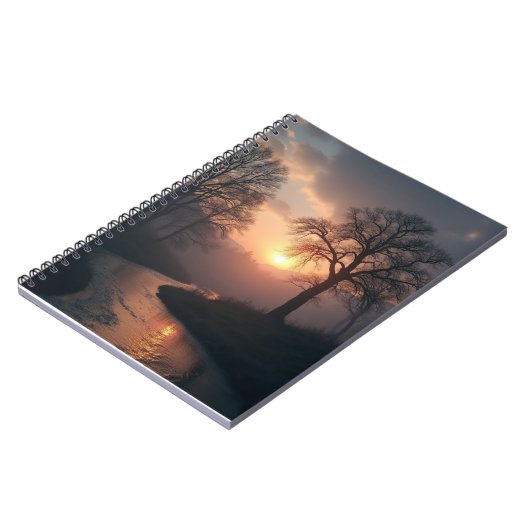 Landschaftliches Notebook Notizblock (Linke Seite)