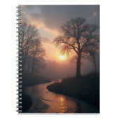 Landschaftliches Notebook Notizblock (Vorderseite)