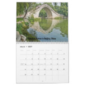 Landschaftliches PEKING Kalender (Mär 2027)