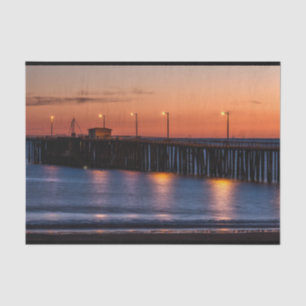 Landschaftliches Pismo Beach Sunset Tissue Paper Seidenpapier