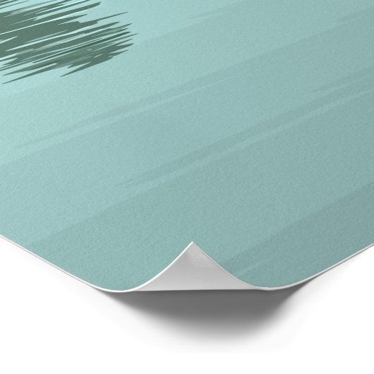 Landschaftliches Poster (Ecke)