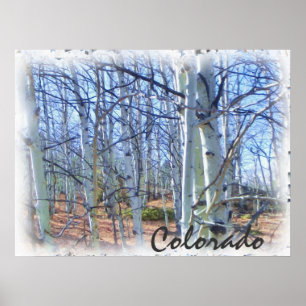 Landschaftliches Poster aus Colorado