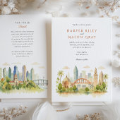 Landschaftliches San Diego Einladung