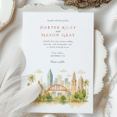 Landschaftliches San Diego Einladung