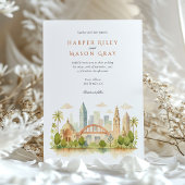 Landschaftliches San Diego Einladung