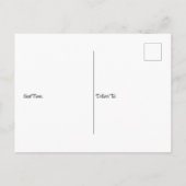 Landschaftliches Schloss Bled im Herbst, Slowenien Postkarte (Rückseite)