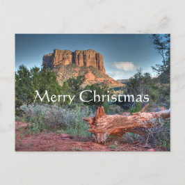 Landschaftliches Sedona, frohe Weihnachten