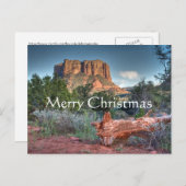 Landschaftliches Sedona, frohe Weihnachten (Vorne/Hinten)