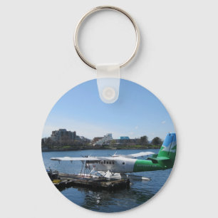 Landschaftliches Seeflugzeug in Victoria Schlüsselanhänger