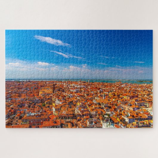 Landschaftliches Stadtbild von Venedig, Italien Puzzle (Horizontal)