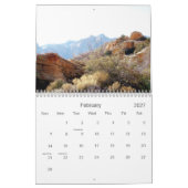 Landschaftliches Südnevada 2008 Kalender (Feb 2027)