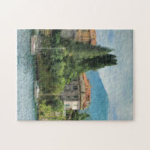 Landschaftliches Varenna, Italien am Comer See Puzzle (Horizontal)