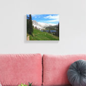 Landschaftliches Wandern Snowy Range Berggipfel Wa Leinwanddruck (Insitu (Wohnzimmer))