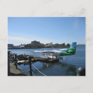 Landschaftliches Wasserflugzeug in Victoria Postkarte