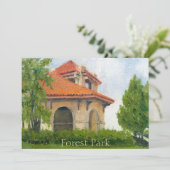 Landschaftliches Weltmesse-Pavillon 1904 - St. Lou Karte (Stehend Vorderseite)