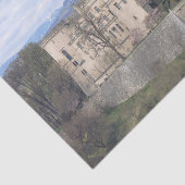 Landschaftliches Wolfsberger Schlosszellenpapier Seidenpapier (Ausschnitt)