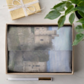 Landschaftliches Wolfsberger Schlosszellenpapier Seidenpapier (Geschenk)