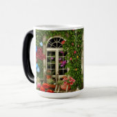 Landschaftliches Zuhause-Außendesign Verwandlungstasse (Vorderseite Links)