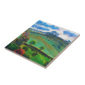 Landschafts-Landschaftsmalerei Devons England Fliese (Seite)