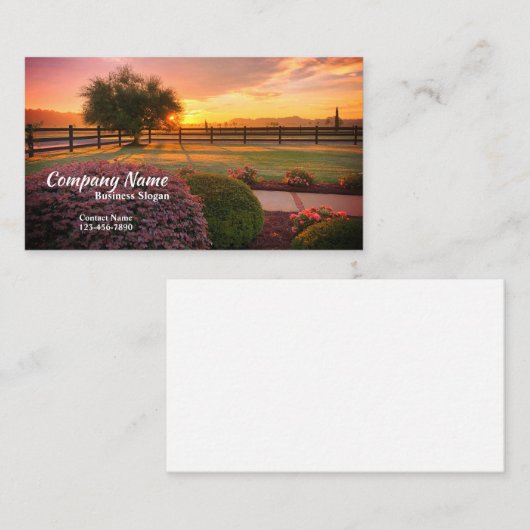 Landschafts- oder Sozialversicherungskarte Visitenkarte (Vorne/Hinten)