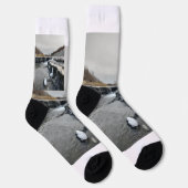 Landschafts-Socken Socken (Rechts)