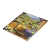 Landschafts-Terrasse Fliese (Seite)