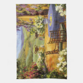 Landschafts-Terrasse Küchentuch (Vertikal)