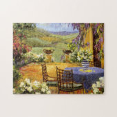 Landschafts-Terrasse Puzzle (Horizontal)