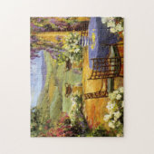 Landschafts-Terrasse Puzzle (Vertikal)