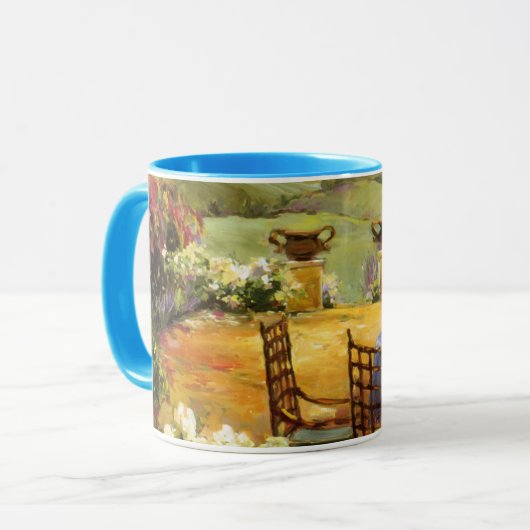 Landschafts-Terrasse Tasse (Vorderseite Links)